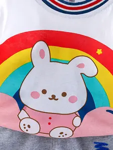 INCLUD Boys Printed T-shirt with Shorts