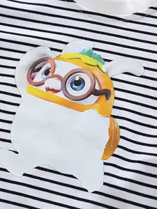 INCLUD Boys Striped T-shirt with Shorts