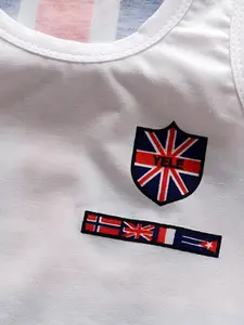 INCLUD Boys Striped T-shirt with Shorts