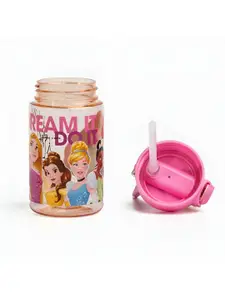 Disney Pink & Blue Printed Smart Vacuum Sipper Water Bottle 400 ml