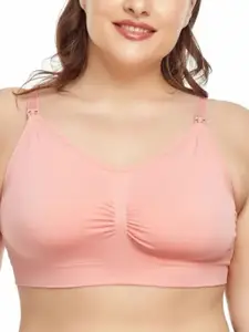 Poftik Full Coverage Non-Wired Maternity Bra-360 Degree Support