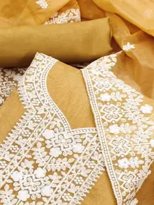 Peachmode Embroidered Unstitched Dress Material