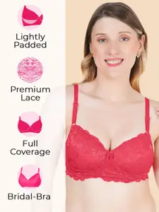 Tweens Floral Bra Full Coverage Lightly Padded