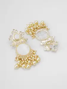 aadita Oval Drop Earrings
