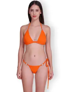 SELFCARE Non-Padded Bra With Low-Rise Briefs