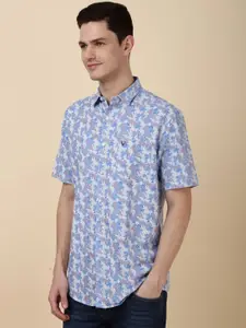 Allen Solly Men Floral Printed Slim Fit Casual Shirt