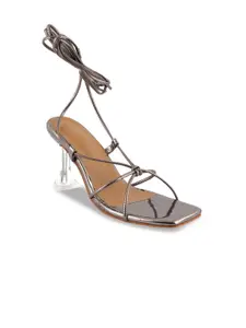 SCENTRA Textured Party Block Peep Toes