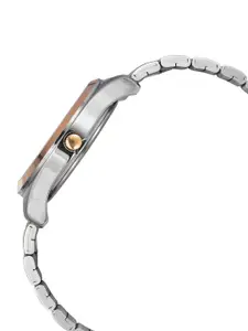 Timex Men Brass Dial & Stainless Steel Bracelet Style Straps Analogue Watch TWTG10410-JIT