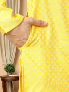 TATTVA Men Thread Work Kurta