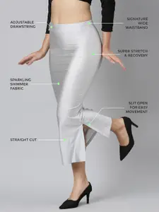 TWIN BIRDS Straight Fit Saree Shapewear