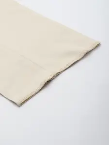 Arrow Men Self Design Textured Hudson Tailored Fit Formal Trousers