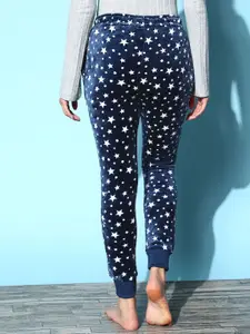 Sweet Dreams Women Printed Mid-Rise Joggers Lounge Pants