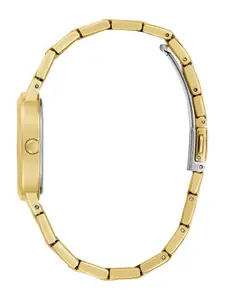 GUESS Women Printed Dial & Stainless Steel Bracelet Style Straps Analogue Watch GW0600L2