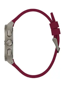 GUESS Men Dial & Wrap Around Straps Analogue Watch GW0571G4