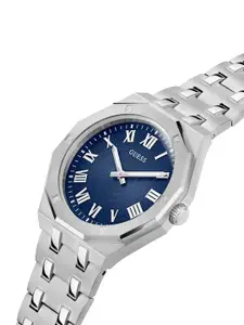 GUESS Men Dial & Stainless Steel Bracelet Style Straps Analogue Watch GW0575G4