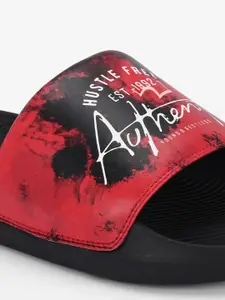 SPYKAR Men Printed Sliders