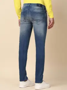 Allen Solly Men Skinny Fit Mid-Rise Clean Look Heavy Fade Jeans