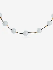 Kushal's Fashion Jewellery Gold-Plated Beaded Necklace