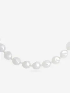 Kushal's Fashion Jewellery Gold-Plated Pearl Necklace