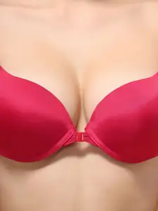 BRACHY Medium Coverage Underwired Lightly Padded Plunge All Day Comfort Bra