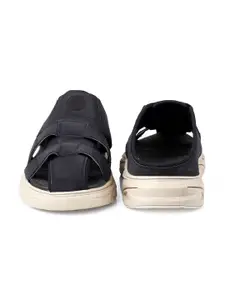 Woakers Men Leather Comfort Sandals