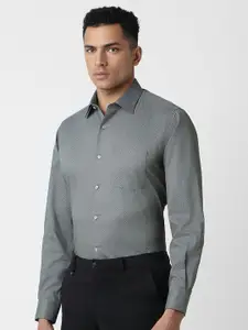 Van Heusen Men Micro Ditsy Printed Formal Shirt