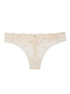 Victoria's Secret Body by Victoria Lace-Front Thong Panty