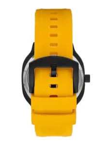 Lee Cooper Men Brass Dial & Bracelet Style Straps Analogue Watch LC07973.357