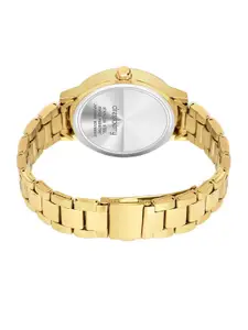 DressBerry Women Printed Dial & Bracelet Style Straps Analogue Watch HOBDB-230-GD