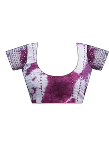 KALINI Striped Zari Pure Chiffon Saree