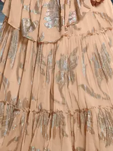 ODETTE Embroidered Made to Measure Lehenga & Blouse With Dupatta