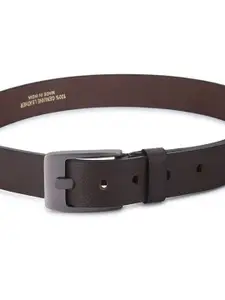 The Roadster Lifestyle Co. Men Textured Tang Closure Belt