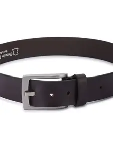 The Roadster Lifestyle Co Men Solid Tang Closure Belt