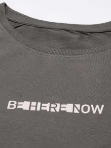 Enamor Women Crew Neck Stretch Cotton Basic Sweatshirt