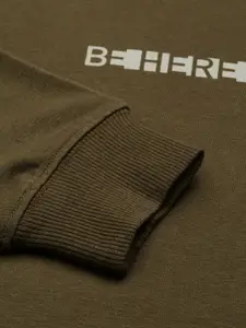 Enamor Women Crew Neck Stretch Cotton Basic Sweatshirt E079