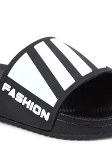 Pampy Angel Men Printed Rubber Sliders