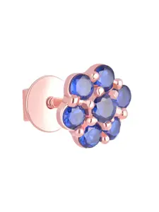 GIVA Rose Gold Plated Contemporary Studs Earrings