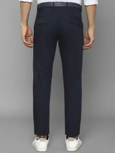Allen Solly Men Navy Blue Casual Trousers