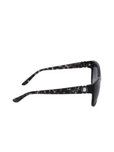 bebe Women Grey Lens & Black Wayfarer Sunglasses with UV Protected Lens