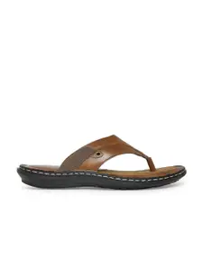 BYFORD by Pantaloons Men Tan & Black Comfort Sandals