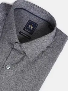 Arrow Men Grey Slim Fit Casual Shirt