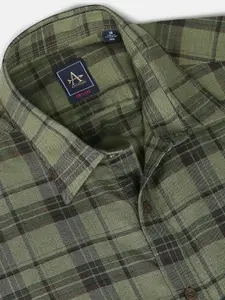 Arrow Sport Men Slim Fit Tartan Checked Casual Shirt