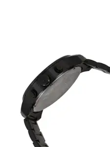 Swiss Eagle Men Black Chronograph Watch SE-9102-33