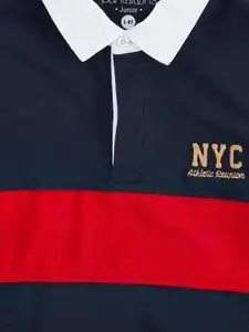 Pantaloons Junior Boys Colourblocked Cotton Sweatshirt