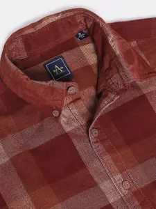 Arrow Sport Men Slim Fit Tartan Checked Cotton Casual Shirt