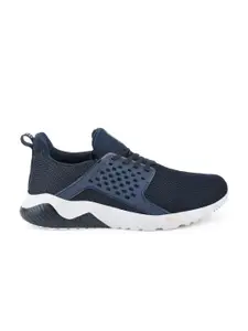 Campus Men Navy Blue Mesh Running Shoes