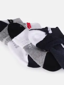 HRX by Hrithik Roshan Men Pack of 3 Patterened Ankle Length Socks