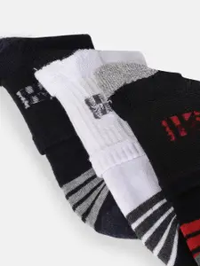 HRX by Hrithik Roshan Men Pack of 3 Ankle Length Socks