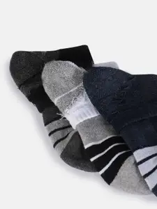 HRX by Hrithik Roshan Men Pack of 3 Ankle Length Socks