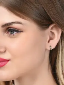 AMI Set of 25 Gold-Plated Studs Earrings